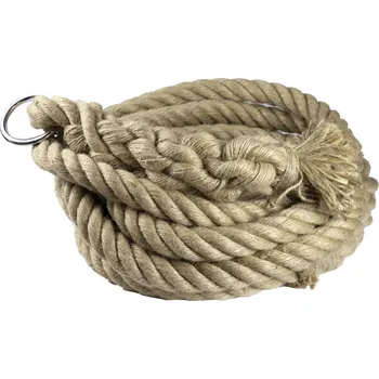 Lano Šplhací lano se zpětným zápletem 36mm Délka (m): 4,5, Závěs: Kroužek