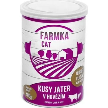Krmivo pro kočku FARMKA CAT s játry 400g