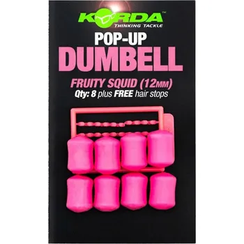 Umělá nástraha Korda dumbell slow sinking Fruity Squid růžová Ovoce - Oliheň Varianta: 8 mm (KPB15)