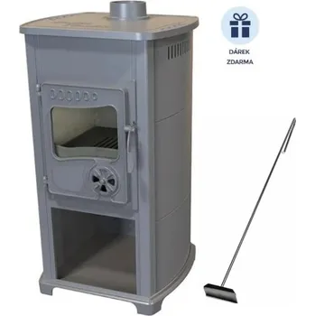 Krbová kamna Krbová kamna BELLA THALIA ECO 5,4 kW antracit