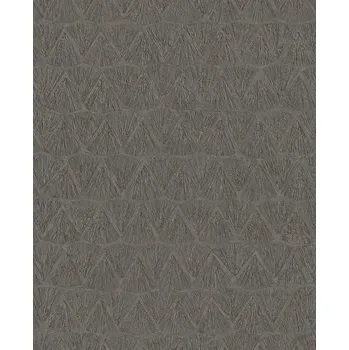 Tapeta Eijffinger Geometrická vliesová tapeta na zeď, hnědá, 340347, Sensory Eijffinger, velikost 10 x 0,52 m
