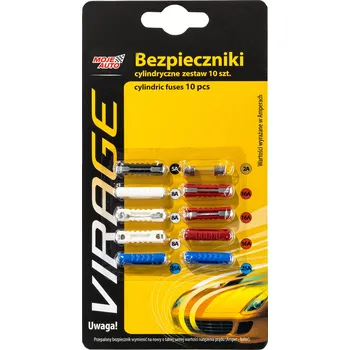 VIRAGE - Sada pojistek do auta - 10 ks.