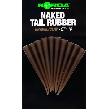 Korda převleky Naked Tail Rubber Varianta: Gravel / Clay (KNRG)