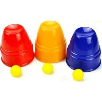 Hlavolam Pohárky a kuličky (Kouzelnická sada)