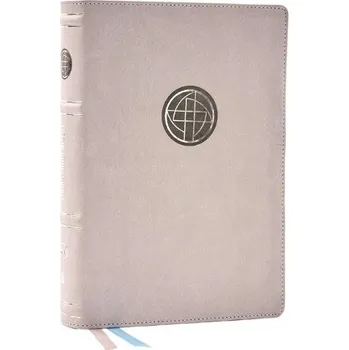 Life in Christ Bible: Discovering, Believing, and Rejoicing in Who God Says You Are (NKJV, Cream Leathersoft, Red Letter, Comfort Print) - Thomas Nelson