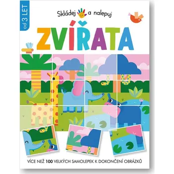 interaktivní kniha Svojtka Skládej a nalepuj Zvířata