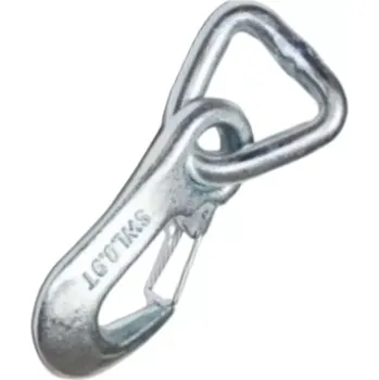 Upínací popruh Hák vlečný s trojúhelníkovým článkem k uchycení, nosnost 750 kg, Zn