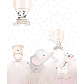 Tapeta Decoprint Dětská vliesová obrazová tapeta na zeď, zvířátka, CW6031-1, Cute Walls, Decoprint, velikost 2,12 x 2,8 m