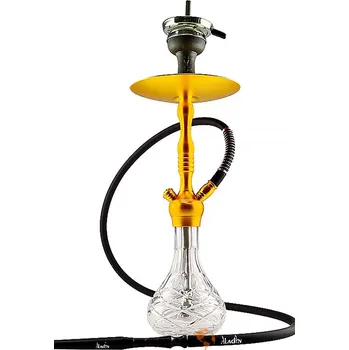 Čistič dýmky Vodní dýmka 54 cm, Aladin Alux M5 zlatá