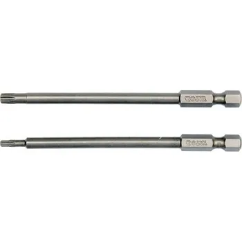 Bit Sada bitů 1/4" 2 ks TORX L=100 mm T10, T25 YATO YT-0490