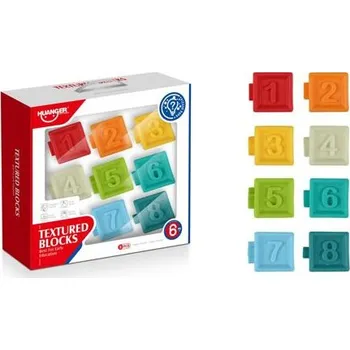 ostatní stavebnice Huanger Měkké senzorické kostky, 8 ks