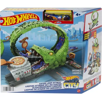 Hot Wheels City HKX39 Krokodýlí smyčka