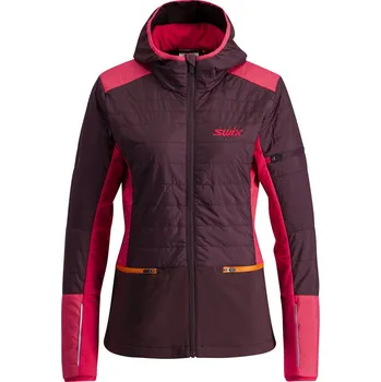 Běžecké lyžování SWIX HORIZON JACKET W SWIX Dark Aubergine/Ceris Velikost: S