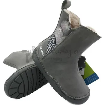 Dívčí zimní obuv Dětské zimní boty D.D.STEP W071-42973 Dark Grey - vel. 22