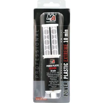 Průmyslové lepidlo MA PROFESSIONAL - Power Plastic Extreme Grey 25ml