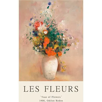 Plakát Plakát, Obraz - Vase of Flowers (Les Fleurs / The Flower Collection)
