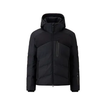 Pánská lyžařská bunda Maad-D v černé/šedé barvě 48