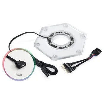 Expanzní nádoba BitsPower Hexagon RGB Add-on pro expanzní nádoby (BP-WTHU-RGB)