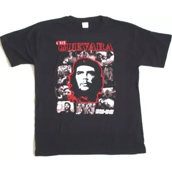 Pánské tričko Triko Che Guevara foto černé (Černé tričko s potiskem)