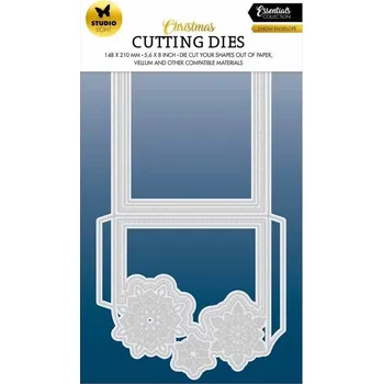 Studio Light Vyřezávací šablony, 9 ks - Zimní obálka