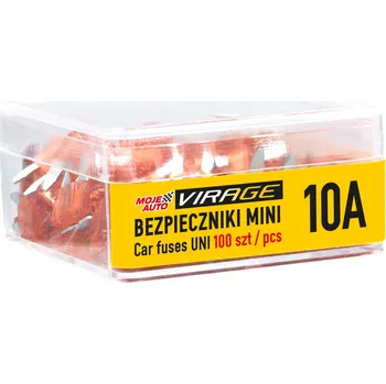 VIRAGE- SADA POJISTEK MINI AUTO 100KS 10A
