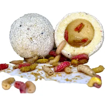 Boilies LK Baits Nutrigo Monster Live Stink Woorm 25-30mm, 250ml, 8ks (nahnilý červ)