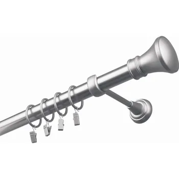 Garnýž Garnýž kovová 340 cm jednořadá 25 Žezlo satina