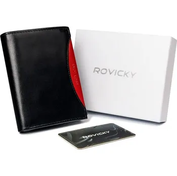 Peněženka Pánská peněženka z přírodní lícové kůže Barva: Černá 1