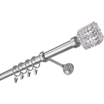 Garnýž Garnýž kovová 260 cm jednořadá 25 Kwadro Diamant satina