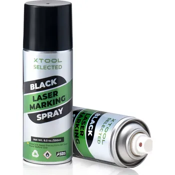 Barva ve spreji xTool - Kontrastní sprej 250 ml, černý