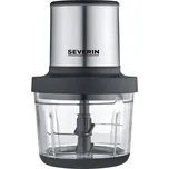 Severin KM 3866, nerez/černý