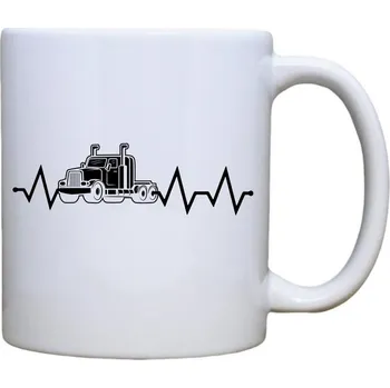 DOBRÝ TRIKO Keramický MAXI hrnek 550 ml Tep trucker