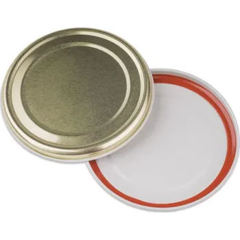 Víčko na zavařovací sklenici KOZÁČEK Víčko ¤83mm 20ks univerzální ovoce, maso, zelenina R30