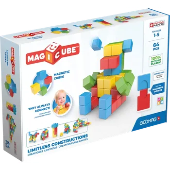 Stavebnice Geomag Geomag Magicube Creative 64 dílků