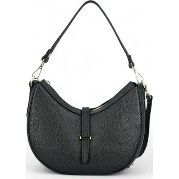 Kabelka Luxusní dámská koženková kabelka na rameno Delami Siana, černá