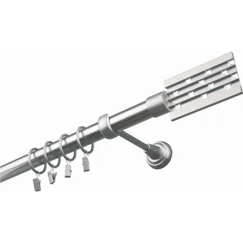 Garnýž Garnýž kovová 460 cm jednořadá 25 Nutka satina