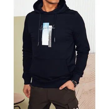 Pánská mikina Pánská mikina s kapucí BX5725 Barva: Tmavě Modrá, Velikost: L