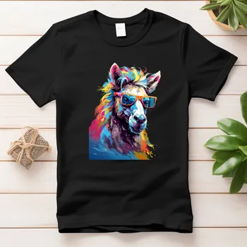 Dámské tričko - Kůň ve stylu Barva: Bílá, Velikost: XL