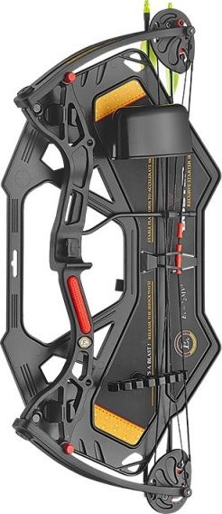 EK Archery Dětský kladkový luk - Buster (RH) Barva: Černá