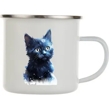 Plecháček - Kočka (noční modrá)