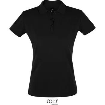 Dámské tričko Dámské piqué polo Perfect Women black 3XL