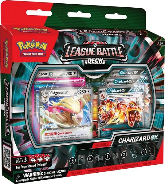 Recenze Pokémon TCG League Battle Deck Charizard ex Zbozi cz