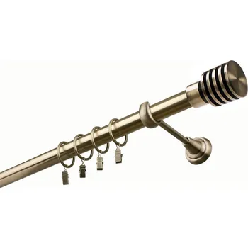 Garnýž Garnýž kovová 420 cm jednořadá 25 Talarki mosaz