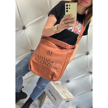 Kabelka Massimo Contti Kabelka Massimo Italy koňak