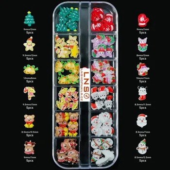 Set dekorativních kamenů Vánoce, různé tvary VÁNOCE