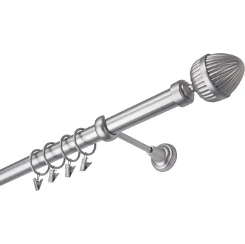 Garnýž Garnýž kovová 180 cm jednořadá 25 Odeon satina