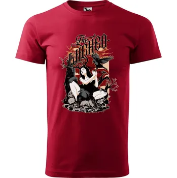 Pánské tričko DOBRÝ TRIKO Pánské tričko s potiskem Wicked Velikost: S, Barva: Marlboro červená