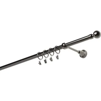 Garnýž kovová 210 cm jednořadá 19 Paola onyx