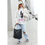 Nákupní taška z přírodní kůže Barva: Černá