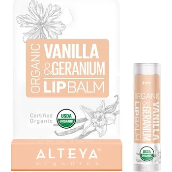 Péče o rty Alteya Organics Balzám na rty s vanilkou a muškátem 5 g